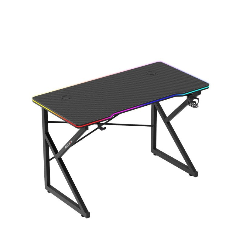 Biurko gamingowe Hero 1.7 RGB Black 120 cm