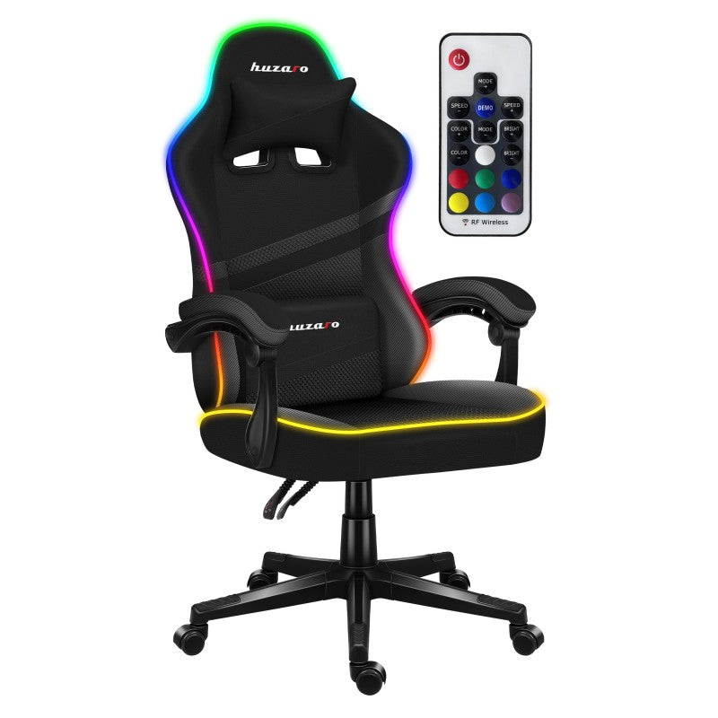 Fotel gamingowy HUZARO FORCE 4.4 RGB Black