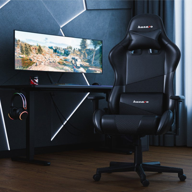 Fotel Gamingowy HUZARO FORCE 6.2 Carbon
