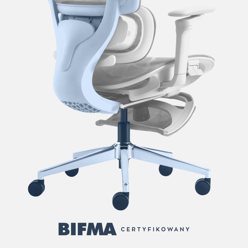 Fotel biurowy z masażem Mark Adler Visioner 8.3 Grey