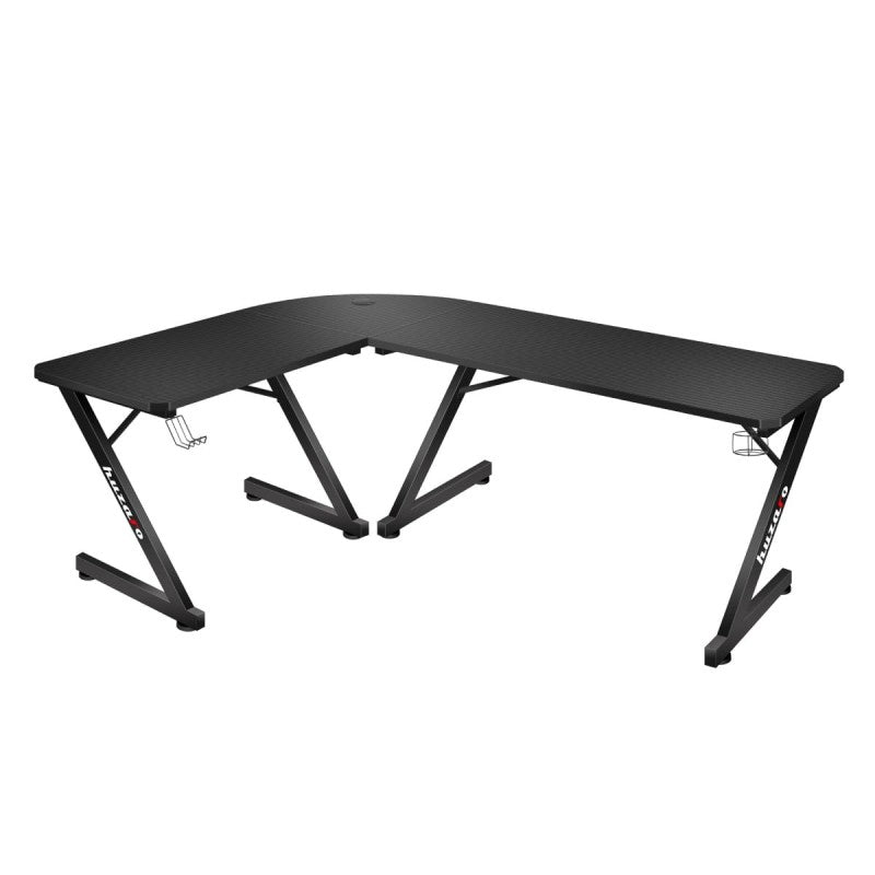 Biurko narożne gamingowe Huzaro Hero 7.0 Black 154 cm
