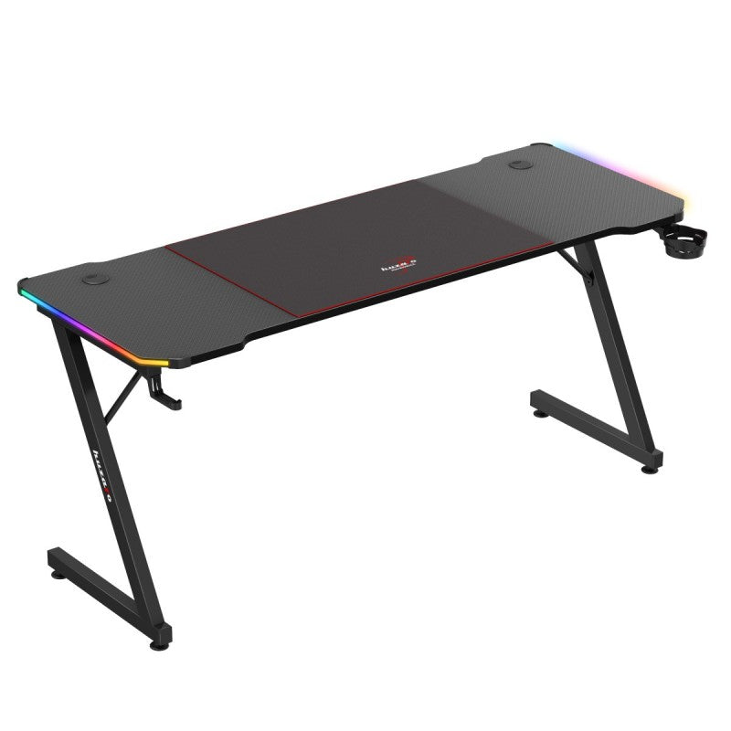 Biurko Gamingowe Huzaro Hero 4.8 RGB Black 160 cm