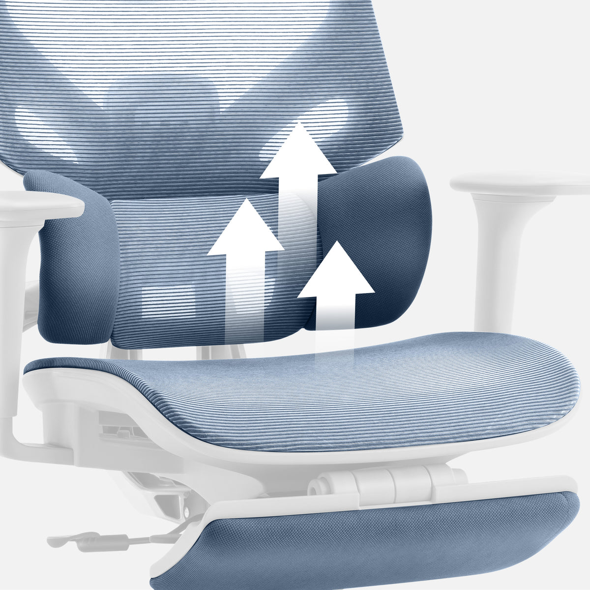 Funktionelles, elegantes Material für Computerstühle
