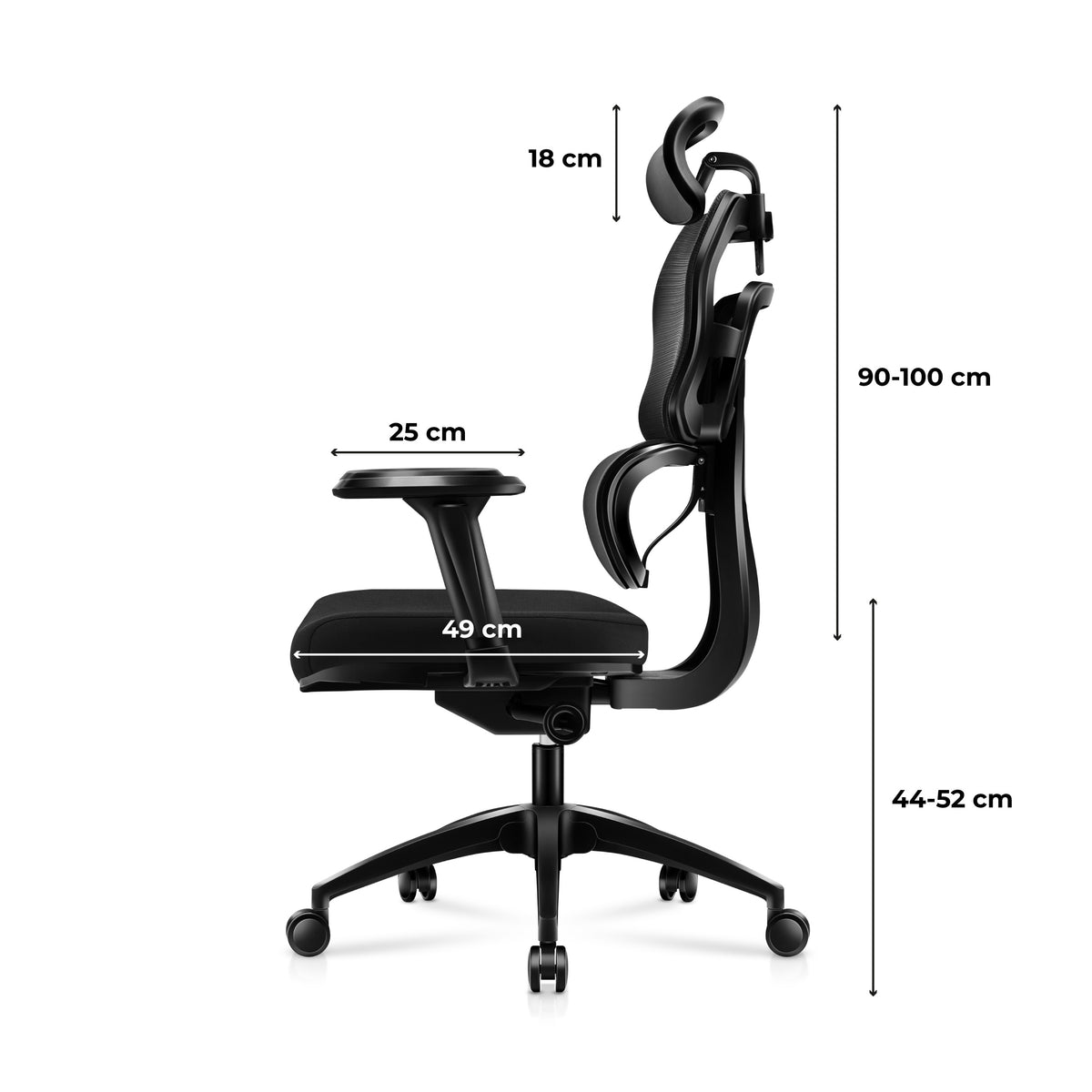 Huzaro Combat 7.0 Black Gaming-Sessel