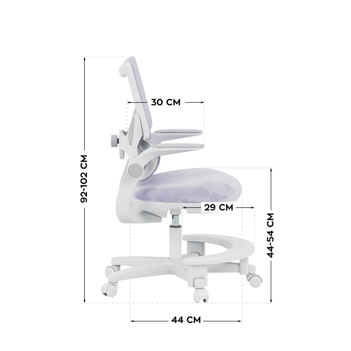 Kinderschreibtischstuhl Mark Adler Junior 5.7 Purple