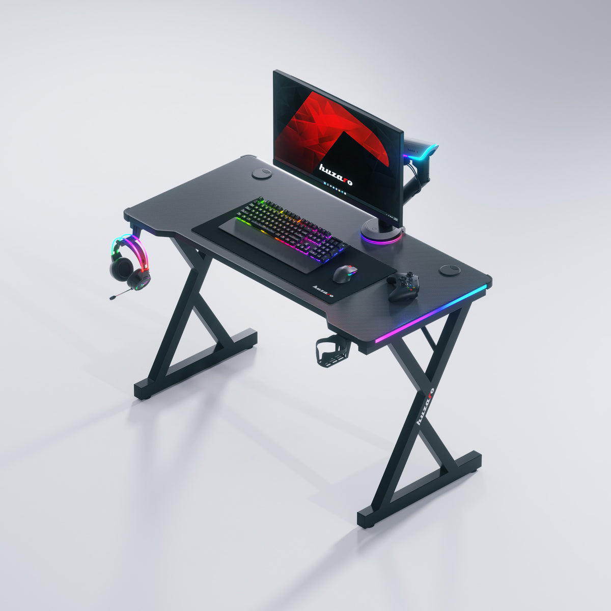 Monitorarm mit RGB-LED Huzaro Motion 1.8