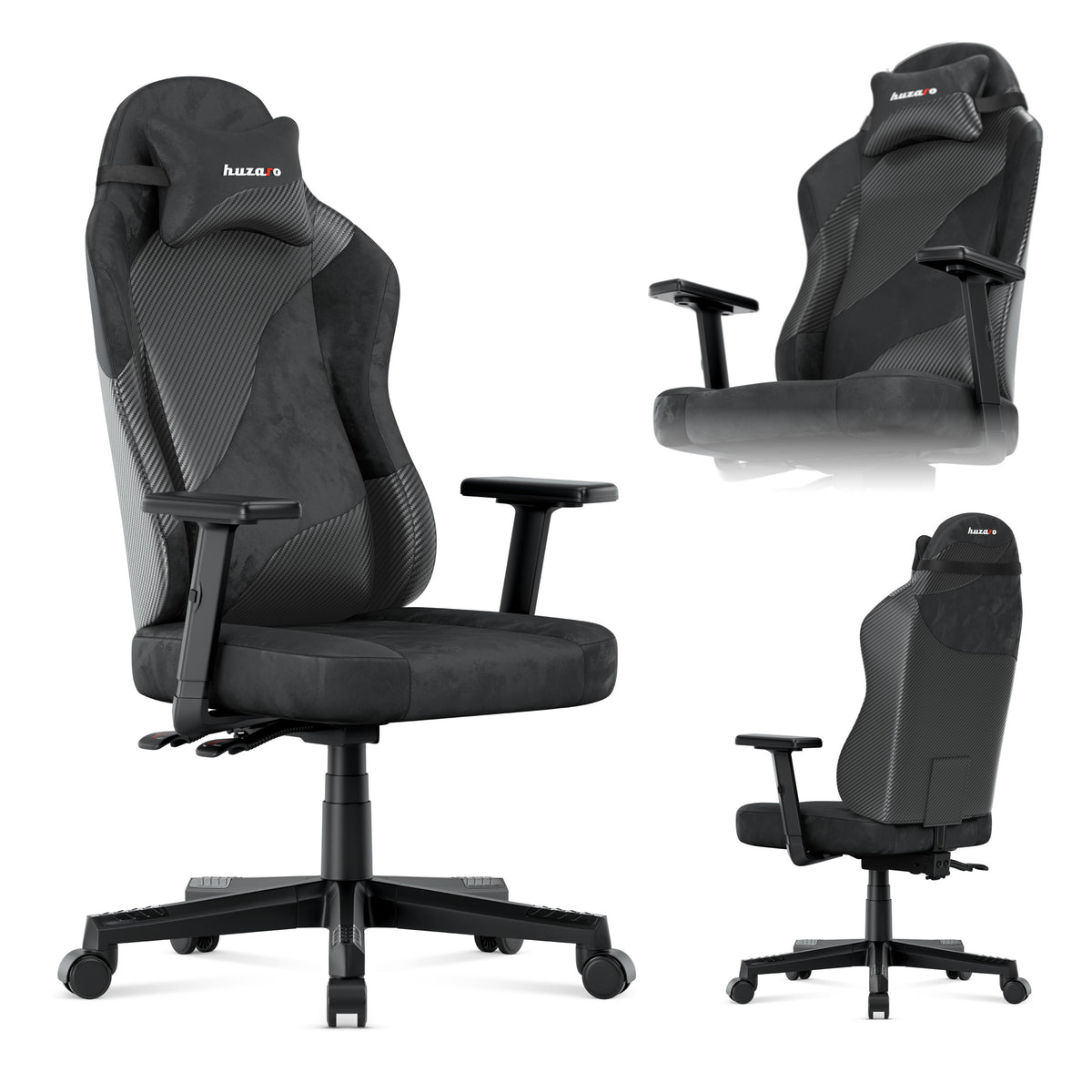 Gaming-Stuhl für Jugendliche Huzaro Ranger 5.7 Carbon Black