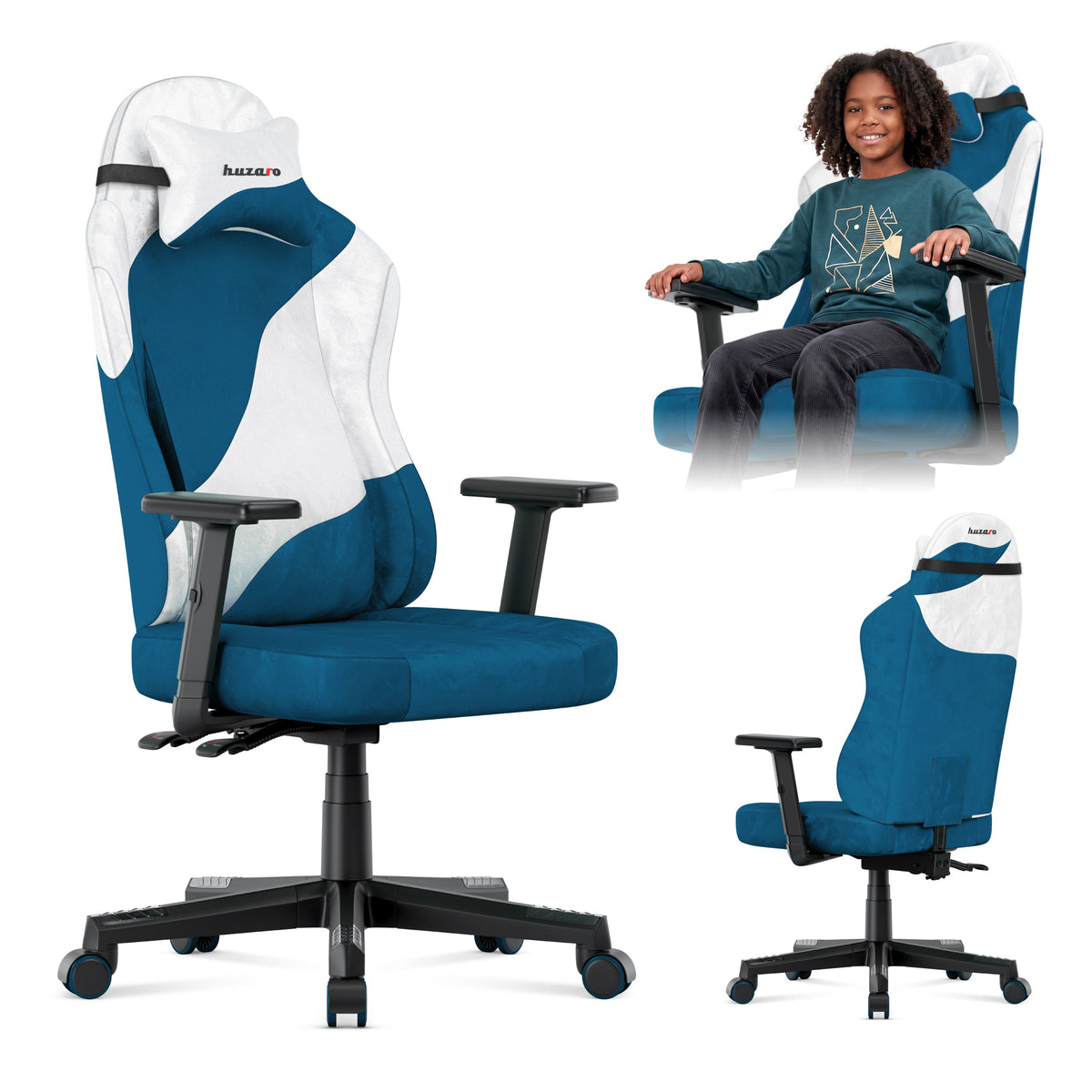Gaming-Stuhl für Jugendliche Huzaro Ranger 5.7 Blue