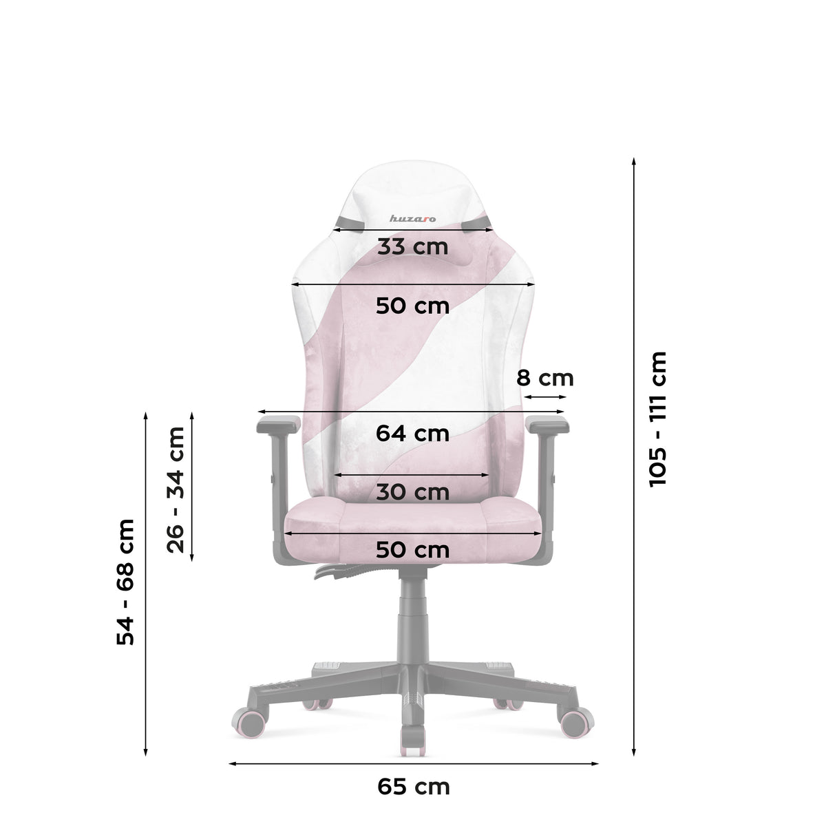 Gaming-Stuhl für Jugendliche Huzaro Ranger 5.7 Lilac
